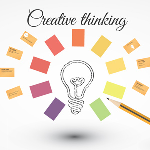 Creative thinking Prezi template