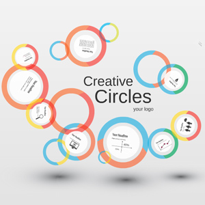creative circles prezi template