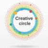 Creative circle Prezi template