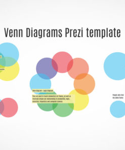 Venn diagrams infographics Prezi template