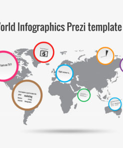 World Infographics Prezi template