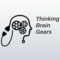 Prezi template Thinking Brain Gears | Preziland