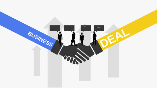 business deal free Prezi template